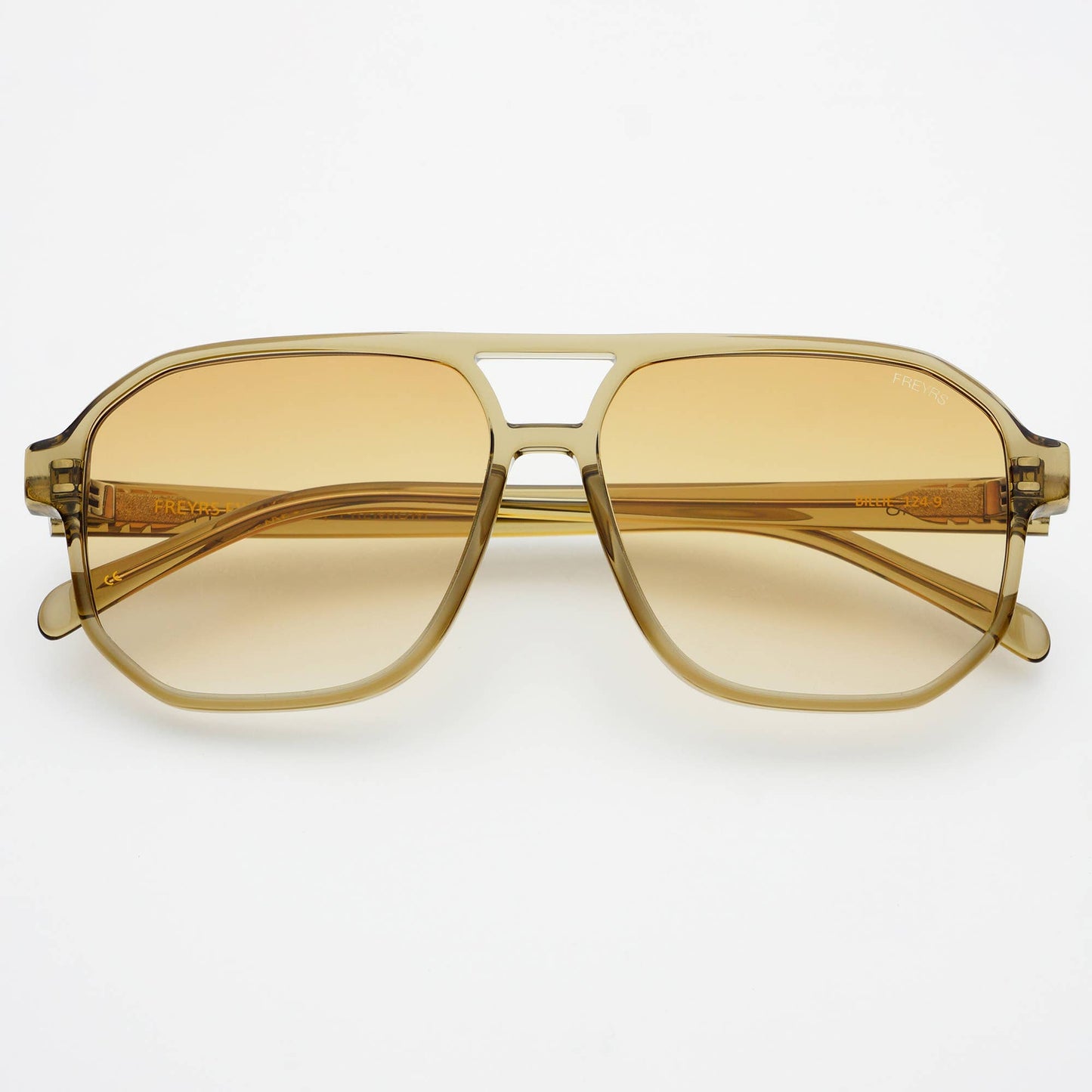 FREYRS Eyewear - Billie ( NEW ) Unisex Aviator Sunglasses : Olive