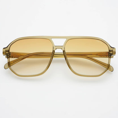 FREYRS Eyewear - Billie ( NEW ) Unisex Aviator Sunglasses : Olive