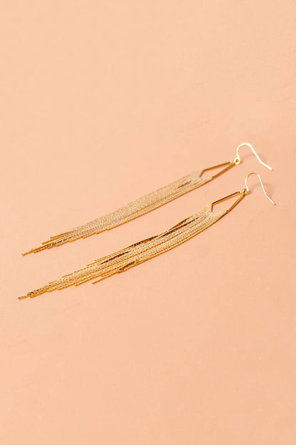 Peter and June - Debbie H Earring - 18K Gold Plated