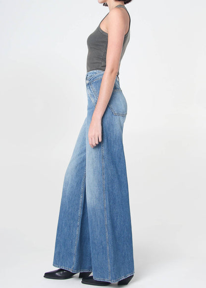 Noend Denim - Dina High Waisted Wide Jeans - San Diego: San Diego / 28