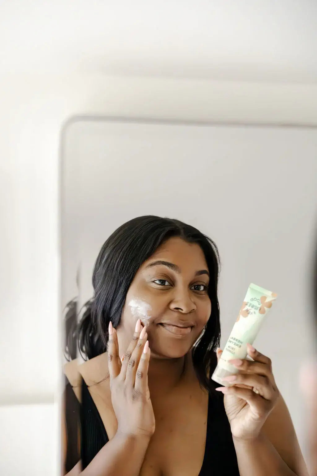 Good Flower Farm - Herbal Enzyme Cream Cleanser / Eco Plastic-Free Tube
