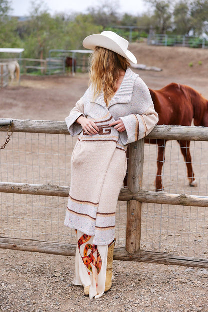 Jen's Pirate Booty - Coastline Cardigan: Sand / P/S