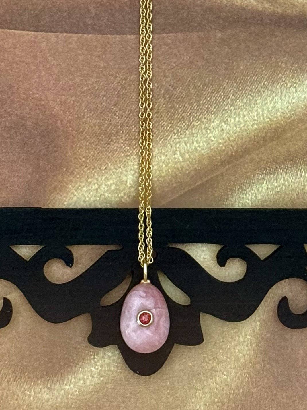Sandrine France Studio - Eleanor Necklace: Chain / 16"