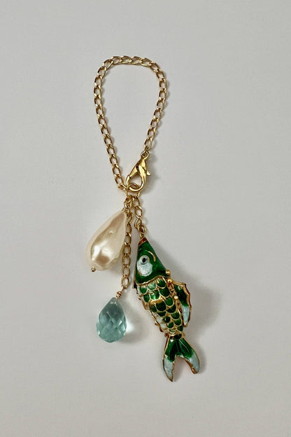 Sandrine France Studio - Bag Charms: Lg Cinnabar