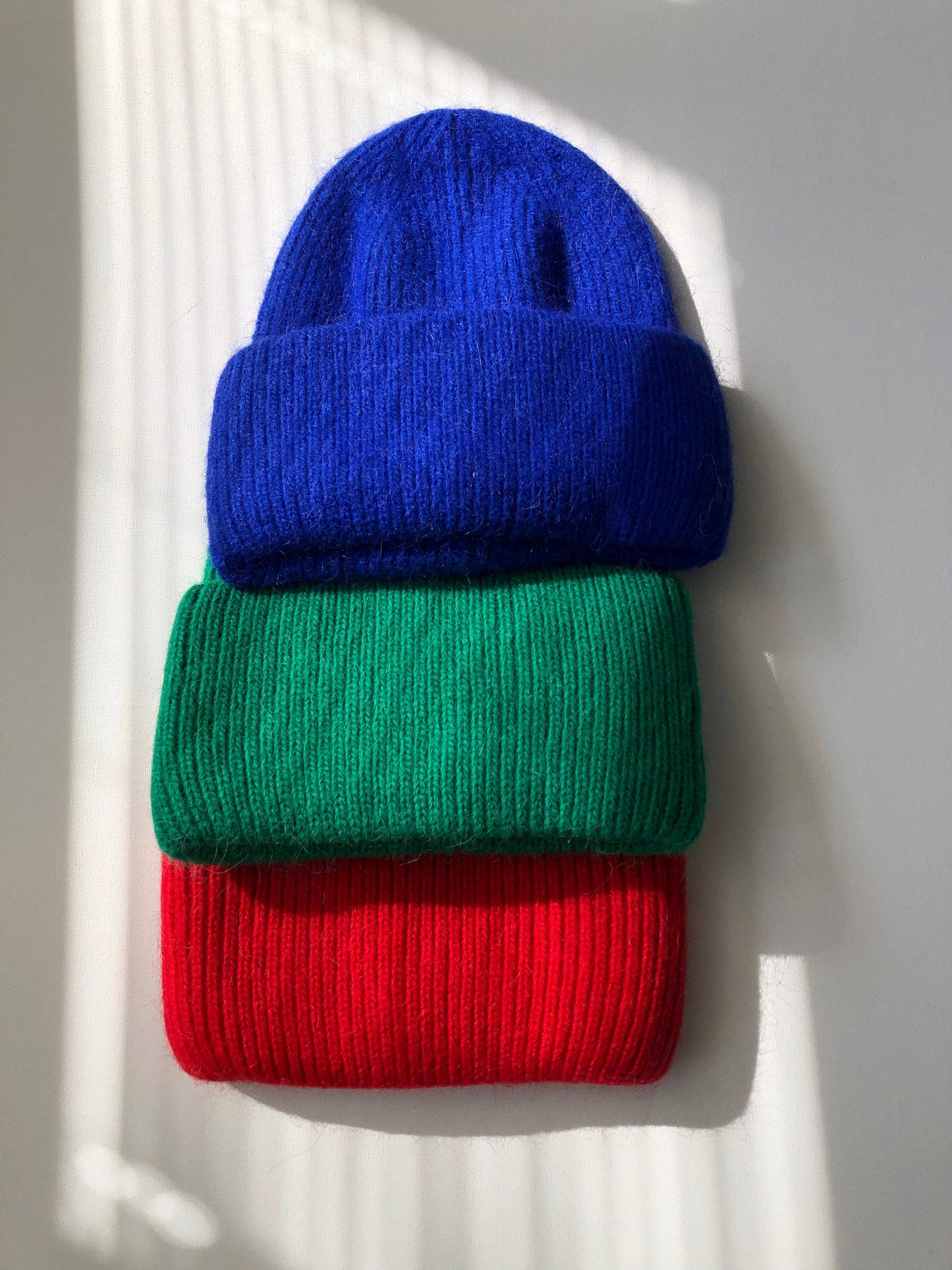 Billy Bamboo - ROYAL ANGORA WOOL BEANIE - crystal brights: Yellow diamond