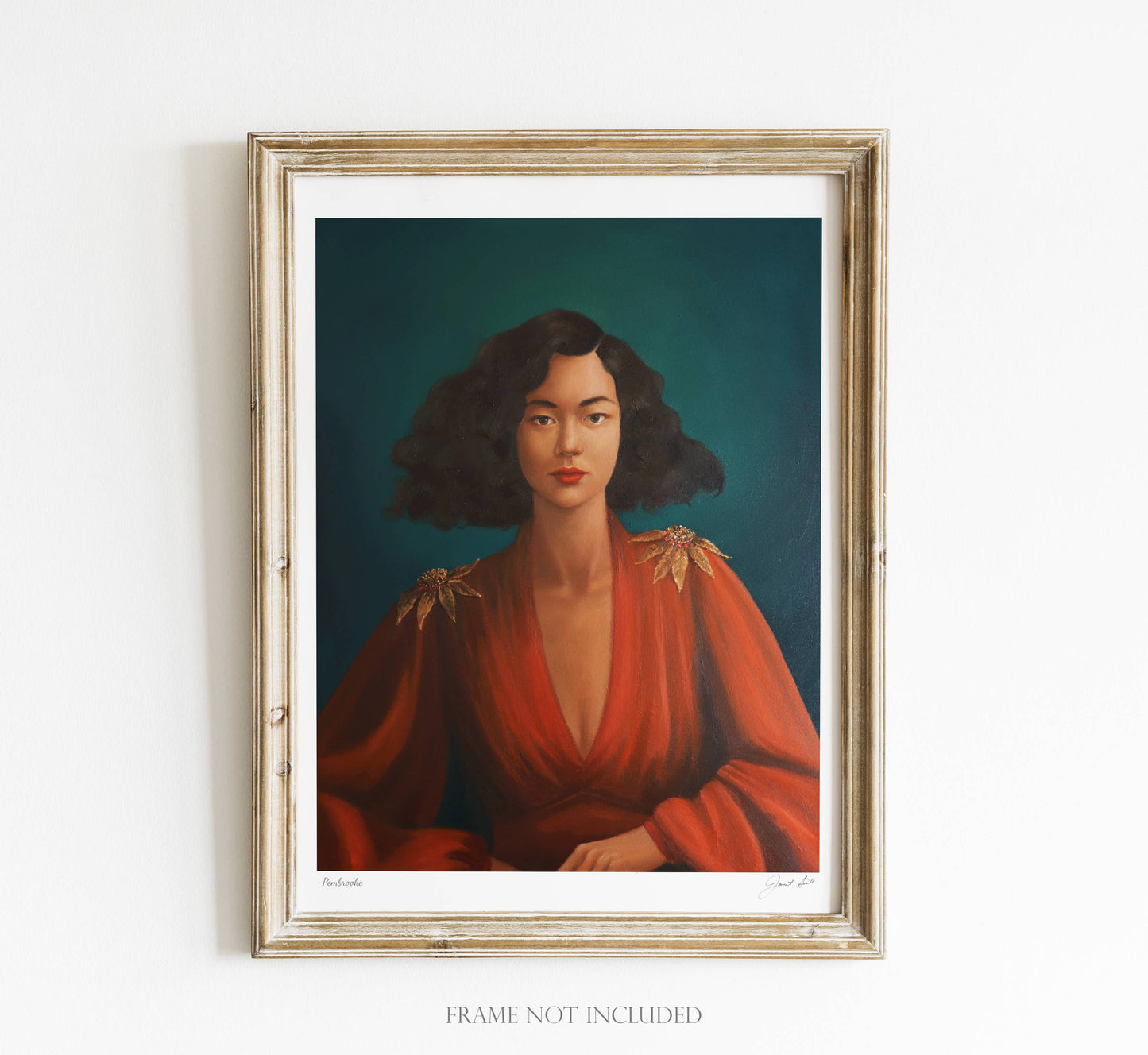 JANET HILL STUDIO - Pembrooke 8.5"x11" print