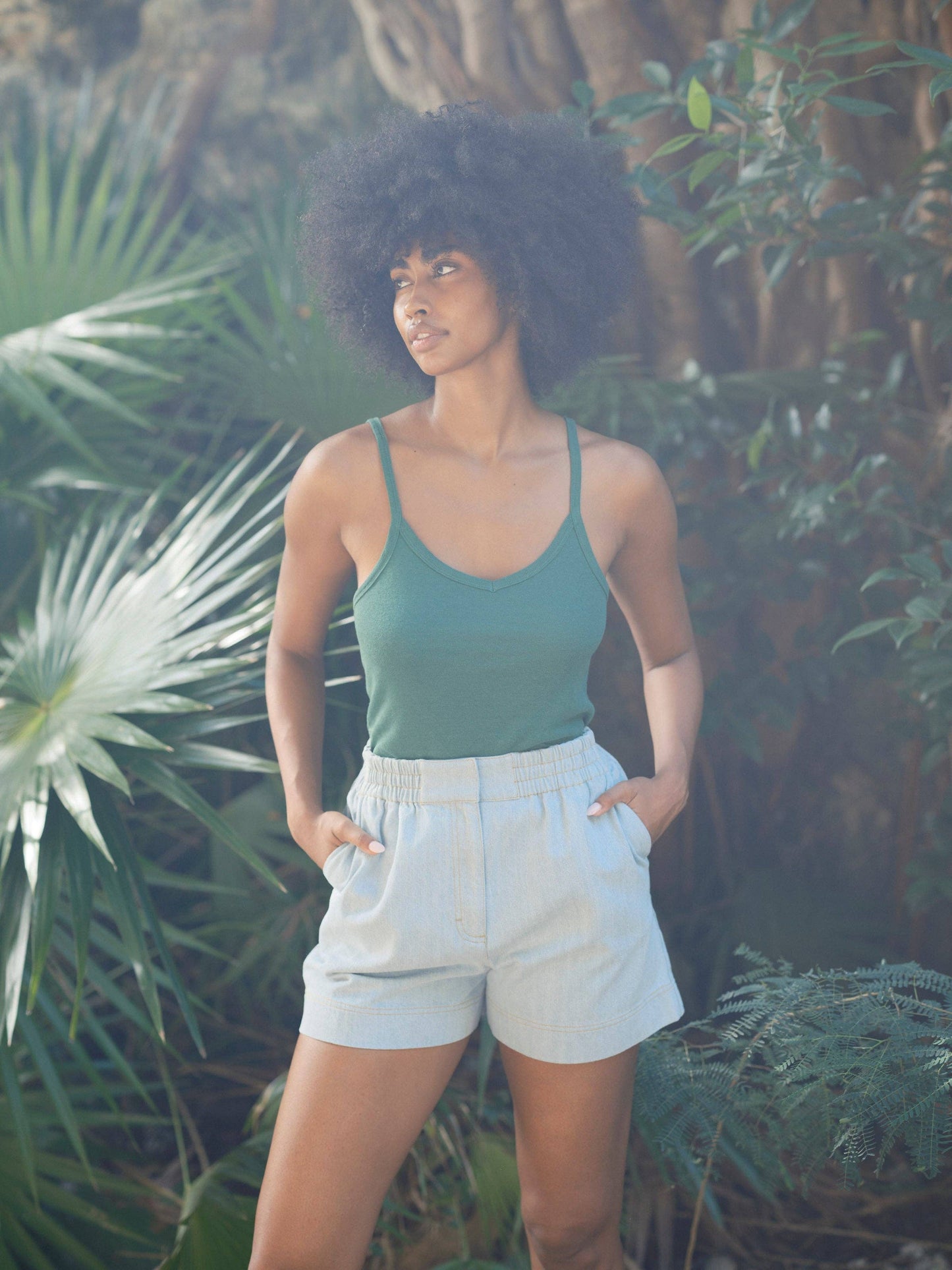 Mollusk - Vera Tank: Bottle Green / M