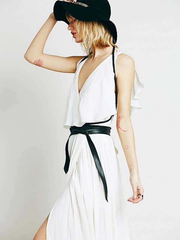 ADA Collection Belts - Midi Wrap Belt – Black | Adjustable One-Size