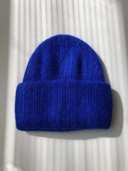 Billy Bamboo - ROYAL ANGORA WOOL BEANIE - crystal brights: Yellow diamond
