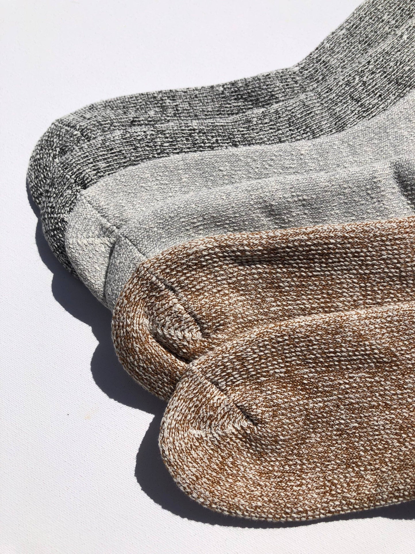 Billy Bamboo - SUPER TERRY LOOP SOCKS: Brown / Women’s 7.5 - 10.5, Men’s 7 - 11.5