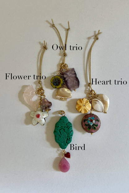 Sandrine France Studio - Charm trios: Heart trio