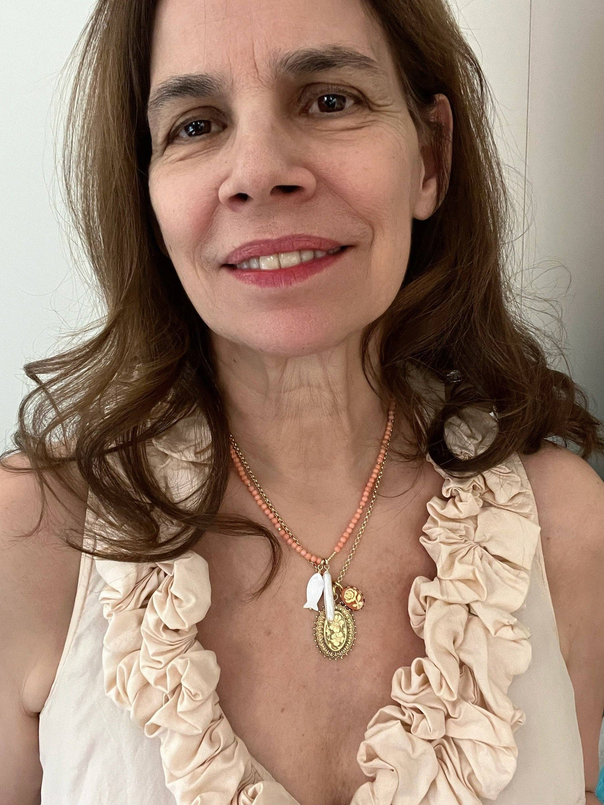 Sandrine France Studio - Rose Necklace