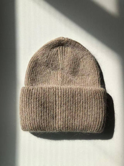 Billy Bamboo - ROYAL ANGORA BEANIE - neutral: White