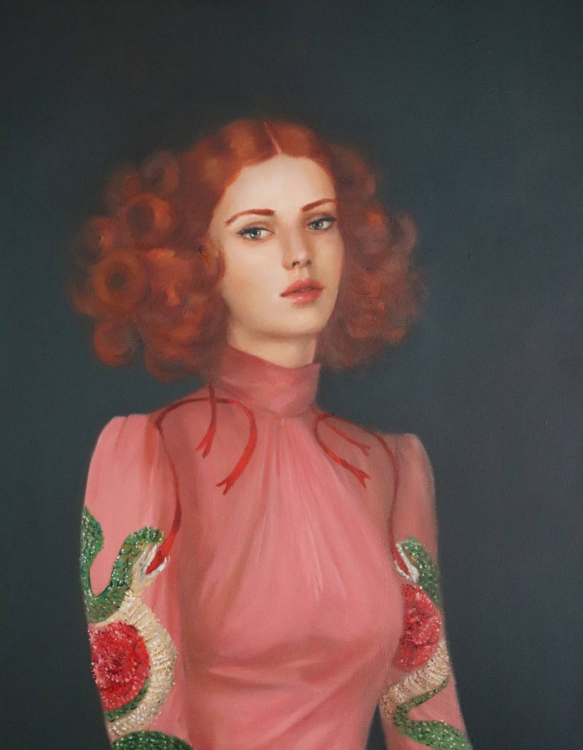 JANET HILL STUDIO - Pretty Pythons 8.5x11 print