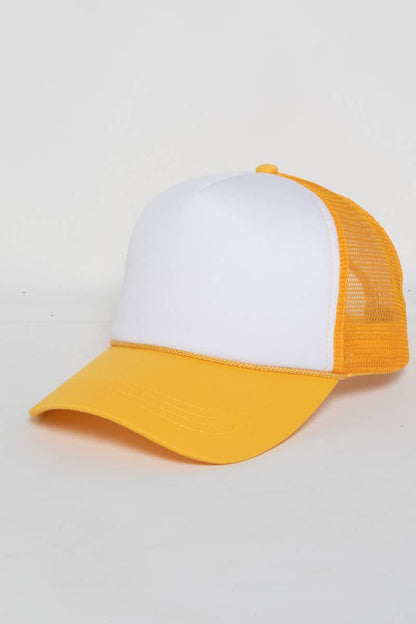 David And Young - FWCAPM212 - Two Tonefoam Trucker Cap: Royal Blue