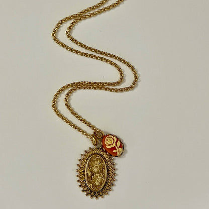Sandrine France Studio - Rose Necklace