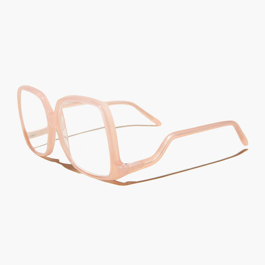SUNGLASS MUSEUM - Pink Oversized Reader or Bifocal Glasses - Mia: Pink - Reader / 1.50