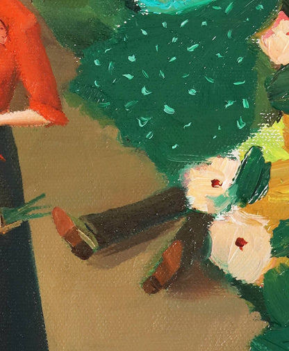 JANET HILL STUDIO - Not Even Tragedy Could Come Between Lady Saarsgard...8.5x11