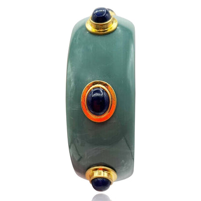 Michael Nash Jewelry - Renee Bangle In Turquoise Resin And Lapis Stones