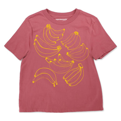 Supermaggie @ Faire - Bananas Gwenn Heavyweight Tee: Denim / Lg