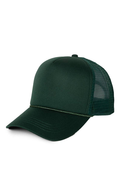 David And Young - FWCAPM200 - Solid Foam Trucker Cap: Navy