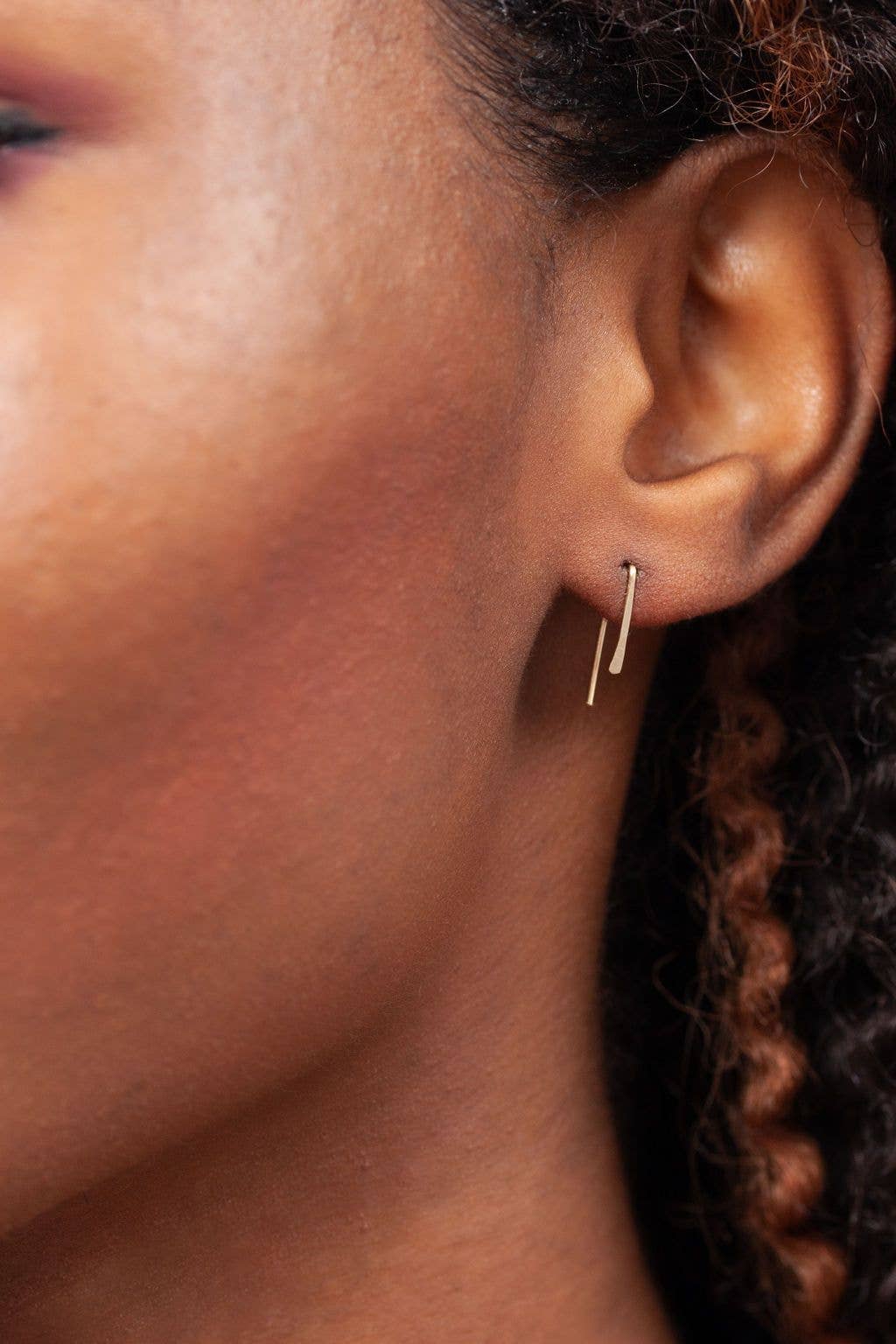 Forai - Indra Staple Earrings in 14K Gold Filled