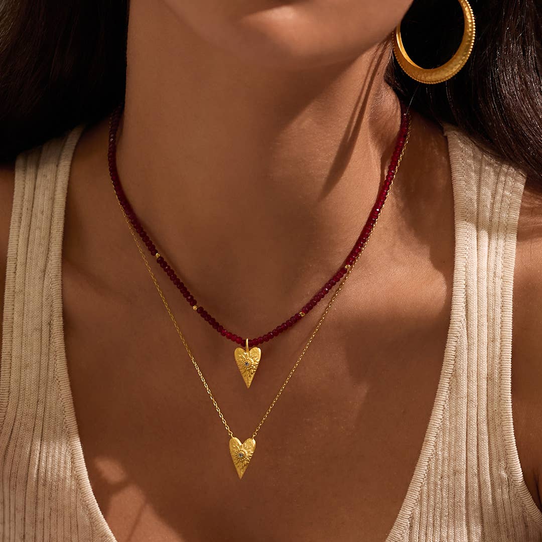 Satya Jewelry - Infinitely Loved Heart Necklace