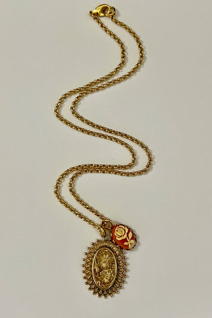 Sandrine France Studio - Rose Necklace