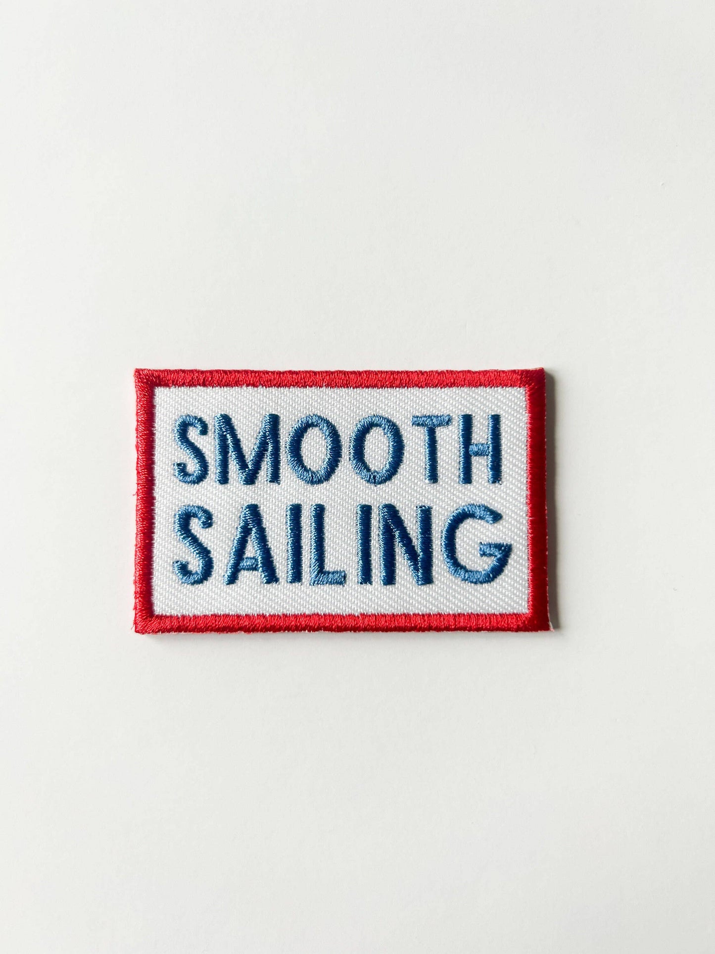 Field Trip Threads - Smooth Sailing Embroidered Iron-On Patch