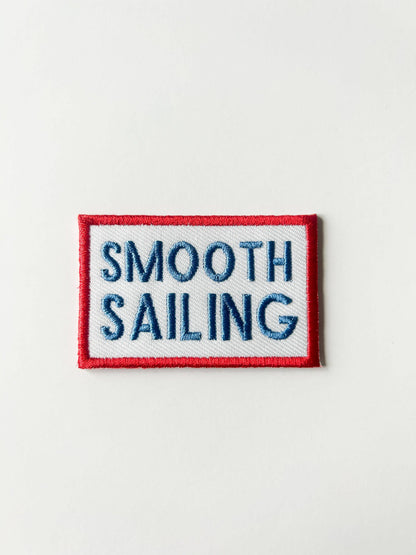Field Trip Threads - Smooth Sailing Embroidered Iron-On Patch