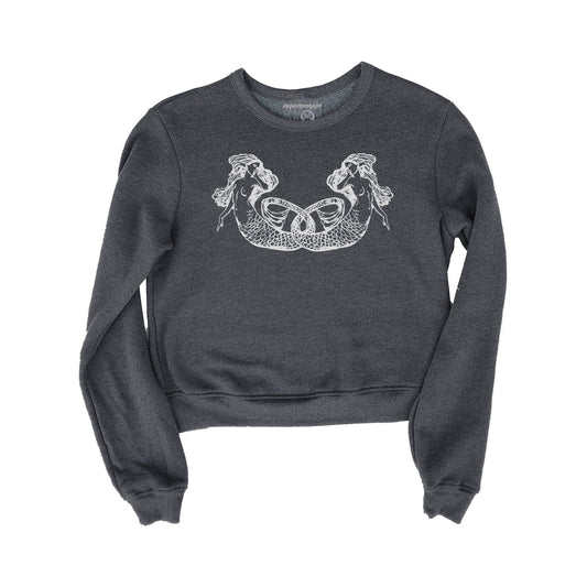 Supermaggie @ Faire - Mermaids Sabrina Sweatshirt: Mustard / Lg