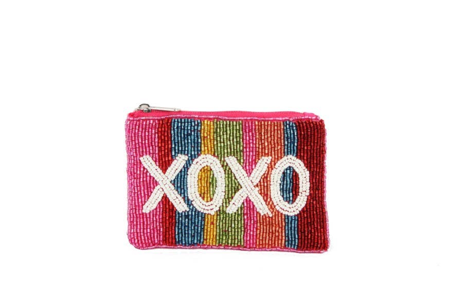 Nima Accessories Inc - XOXO Fully Beaded Ladies Coin Purse