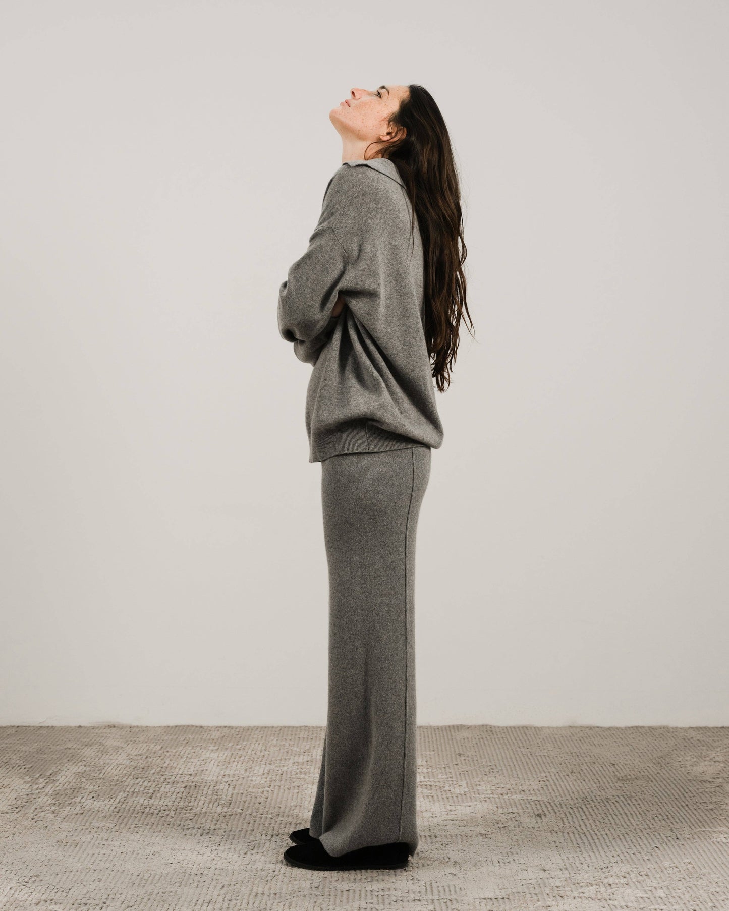 Lèmme - Cashmere blend polo: Bianco Naturale / M