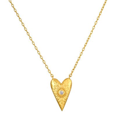 Satya Jewelry - Infinitely Loved Heart Necklace