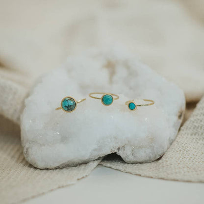 Commonform - Hyalite Ring // Turquoise: 7.0 / 8mm
