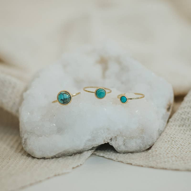 Commonform - Hyalite Ring // Turquoise: 7.0 / 6mm