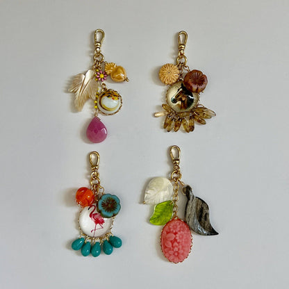 Sandrine France Studio - Charm Clusters: Flamingo