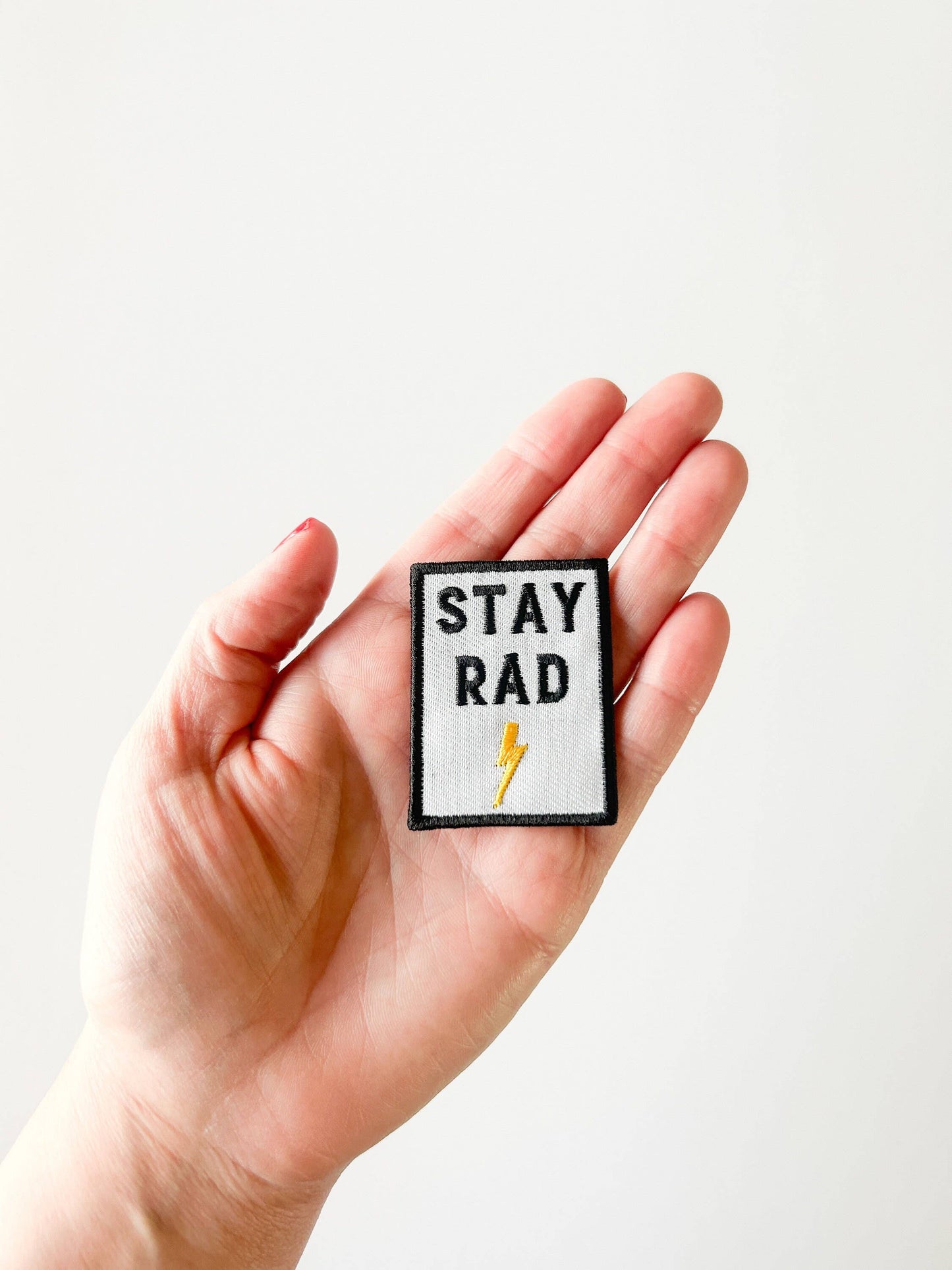 Field Trip Threads - Stay Rad Embroidered Iron-On Patch