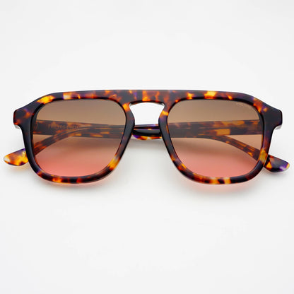 FREYRS Eyewear - Addison Acetate Unisex Aviator Sunglasses : Sunset