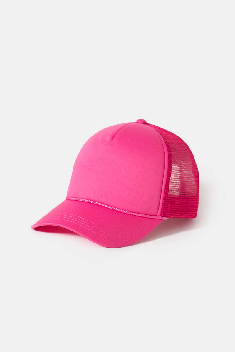 David And Young - FWCAPM200 - Solid Foam Trucker Cap: Cobalt