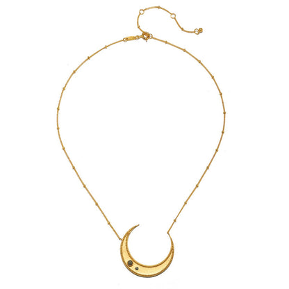 Satya Jewelry - Eternal Guidance Moon Necklace