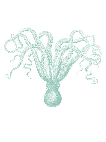 Supermaggie @ Faire - Octopus Maisie Heavyweight Muscle Tee: Off White / Lg