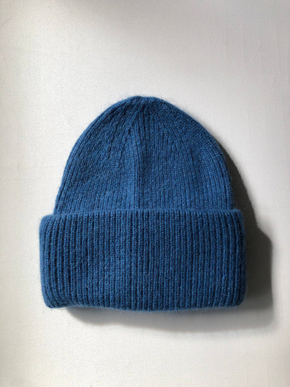 Billy Bamboo - ROYAL ANGORA WOOL BEANIE - snow pastel: Mocha green