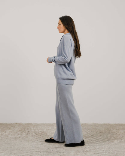 Lèmme - Cashmere blend polo: Bianco Naturale / L